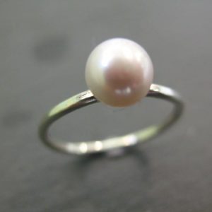 Silver and pearl ring 2014