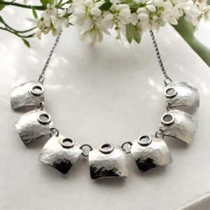 handmade silver necklace