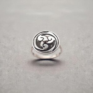 Pictish silver shield ring